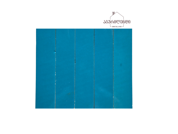 ხელნაკეთი მოჭიქული აგური